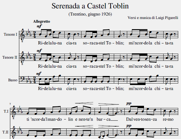Serenada a Castel Toblin